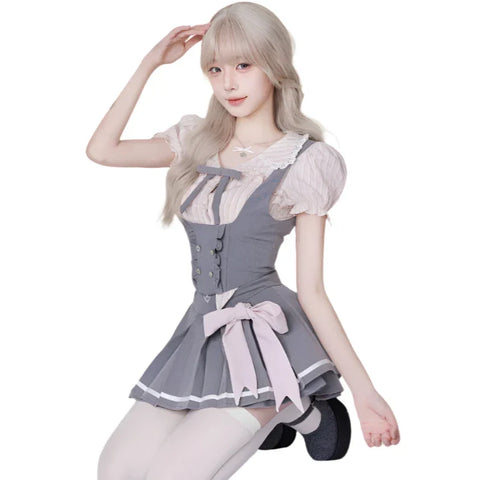 Kawaii Pastel School Uniform