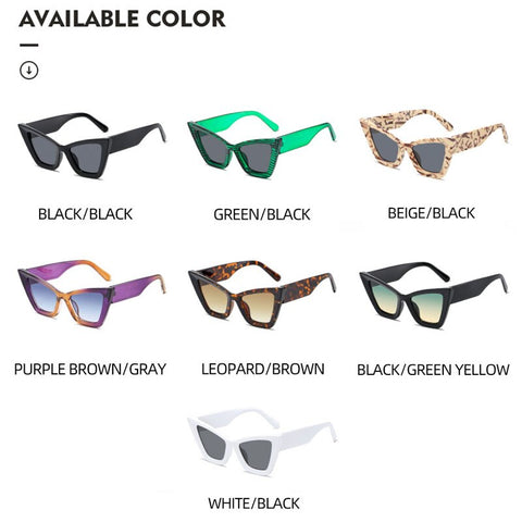 Oversized Cat Eye Sunglasses