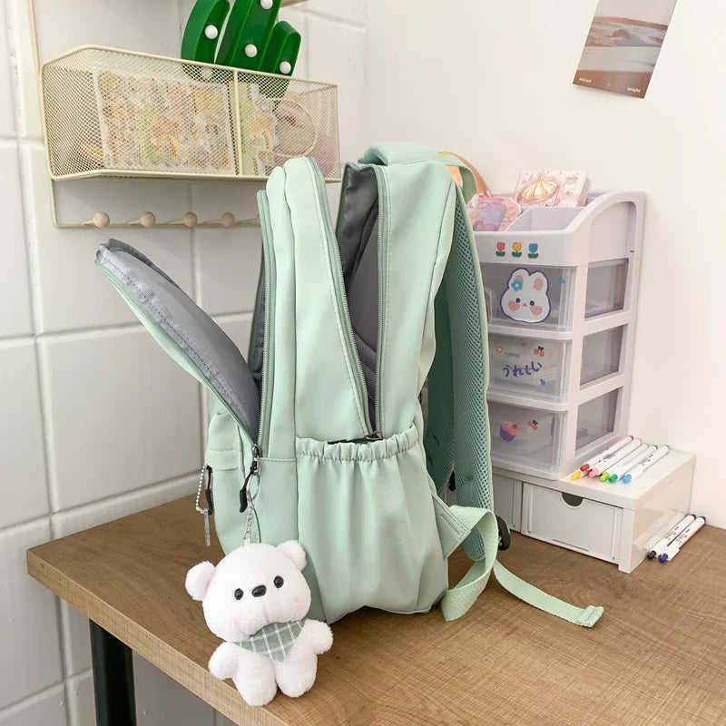 Cute Waterproof College Backpack