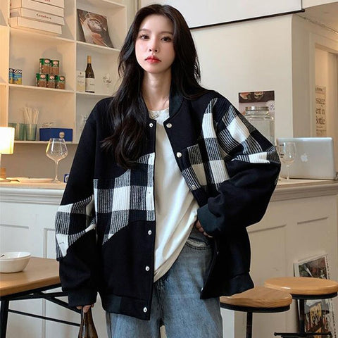 Deeptown Baseballjacke im koreanischen Stil