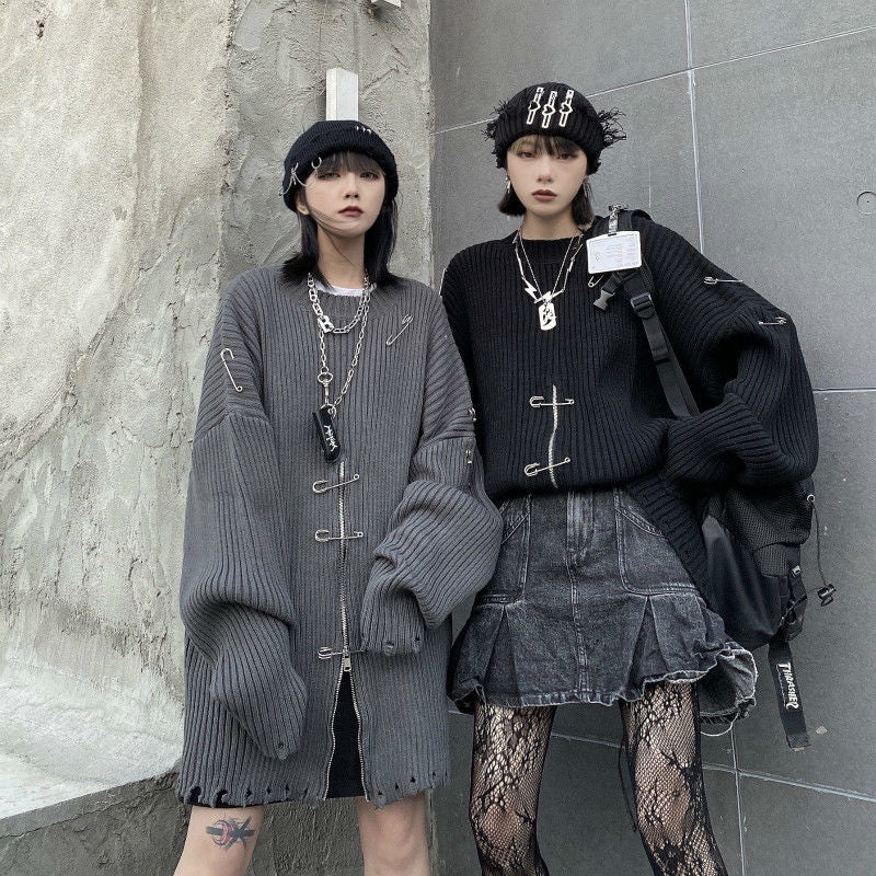 Gothic Punk Mode Pullover