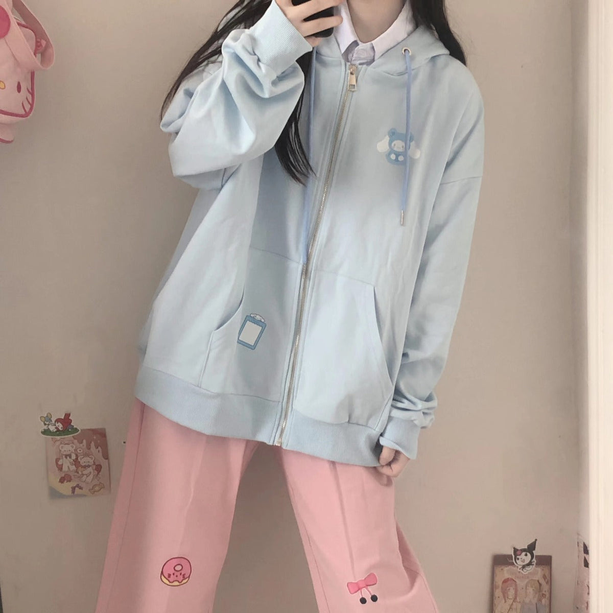 Anime Zip-Up Hoodie