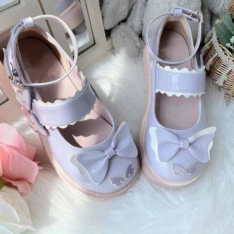 Zapatos estéticos de lolita kawaii