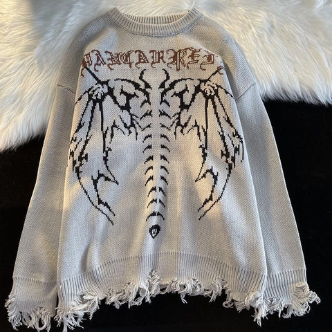 Dark Gothic Pullover Sweater