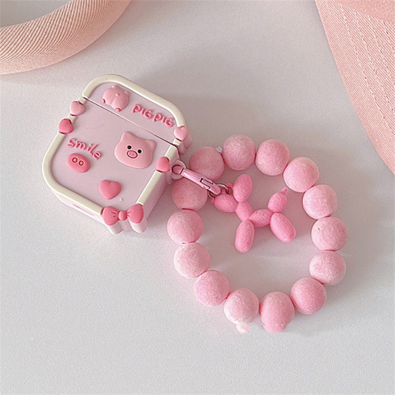 Cute Pig Case For Airpods