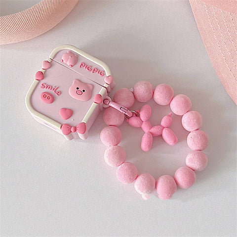 Cute Pig Case For Airpods