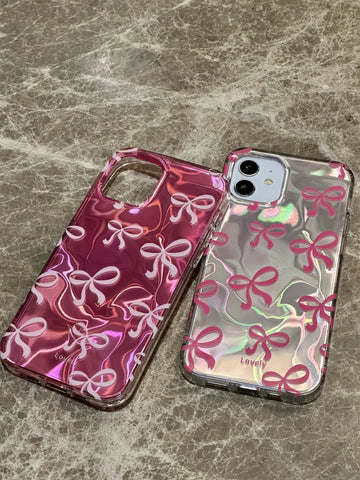 Kawaii Holografische Schleife iPhone-Hülle 