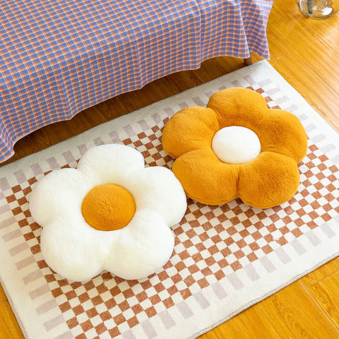 Cute Daisy Flower Plush Pillow