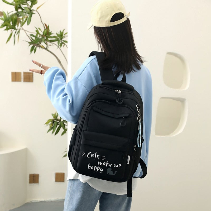 Japanischer Kawaii-Katzenrucksack