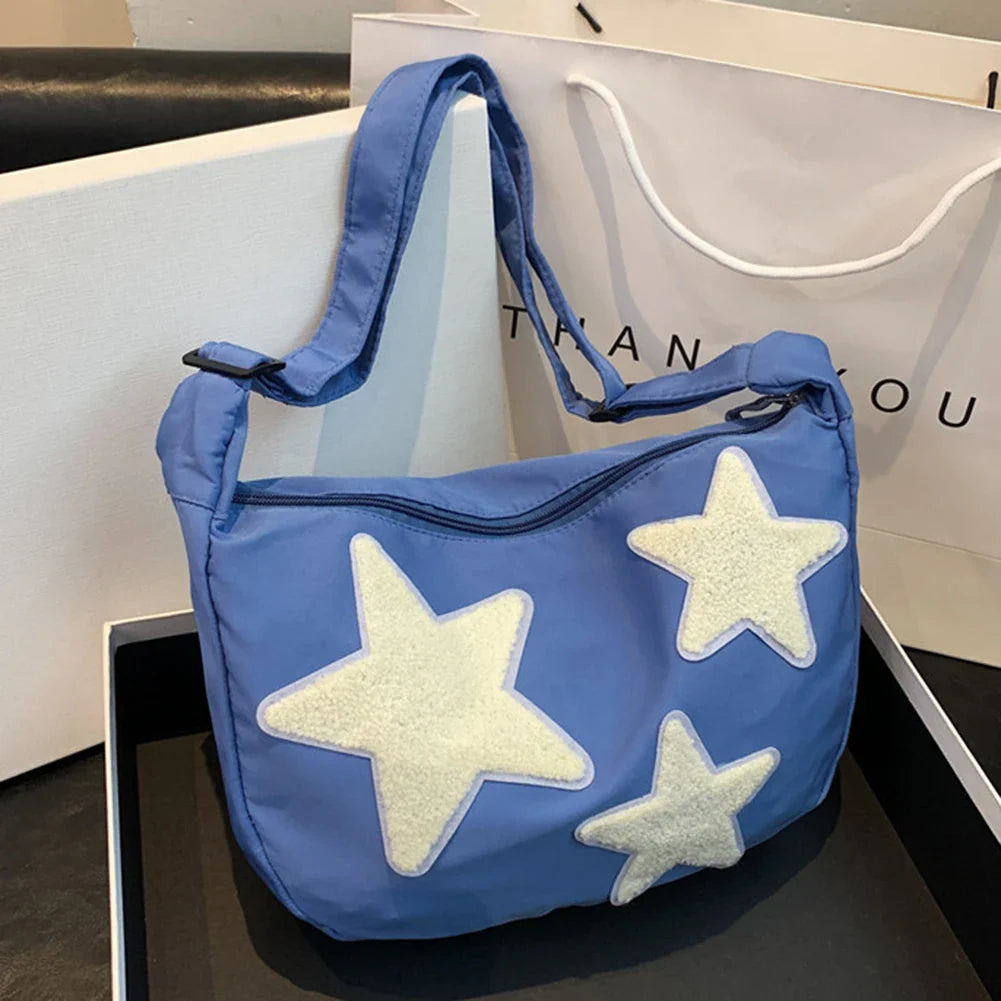 Bolso informal con forma de estrella kawaii 