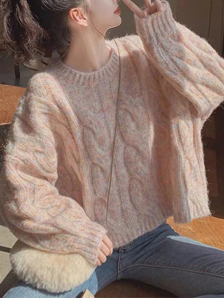 Cute Knitted Loose Sweater