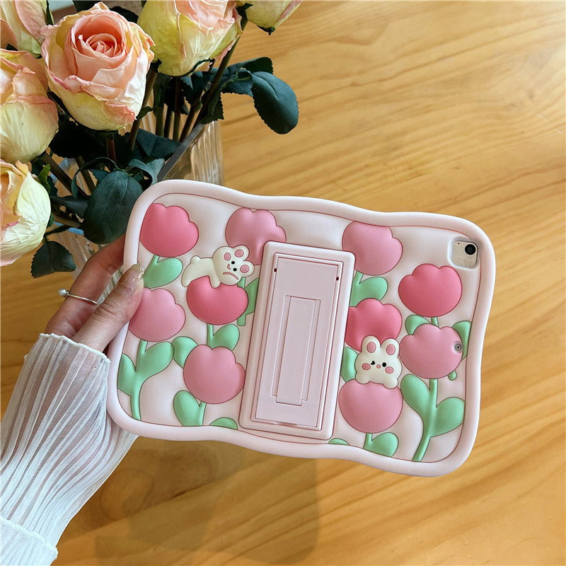 Flower Rabbit iPad Case