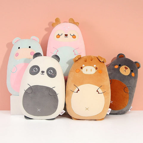 Almohada de peluche de animales kawaii