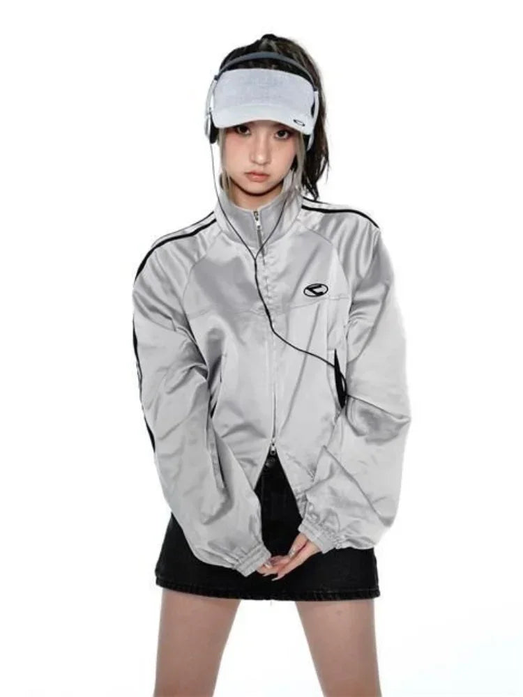 Jacket Rack Y2k Y2K Loose Track Jacket – Kroyy