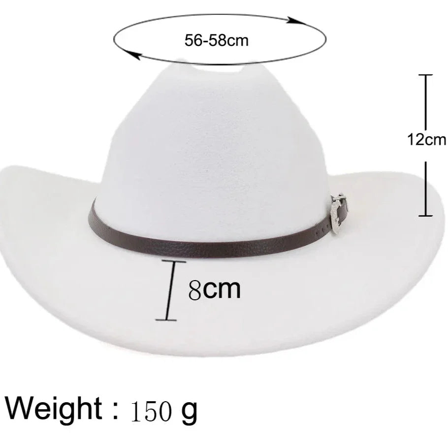 Rocco - Western Felt Cowboy Hat