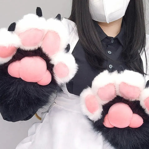 Furry Paw Cosplay Handschuhe