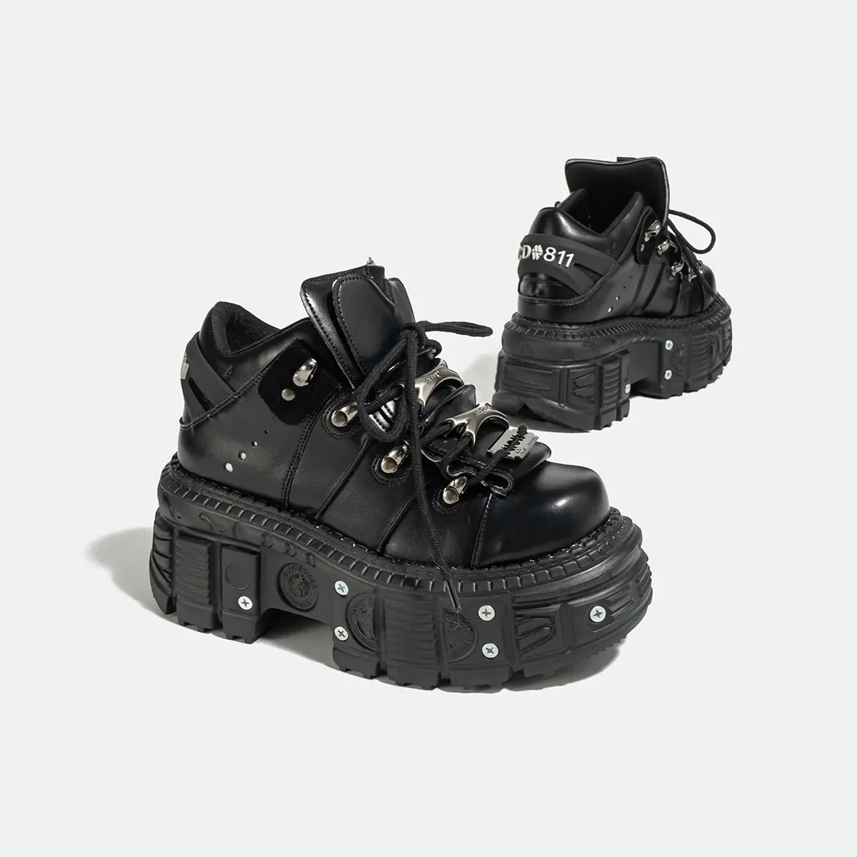 Gothic Plateauschuhe