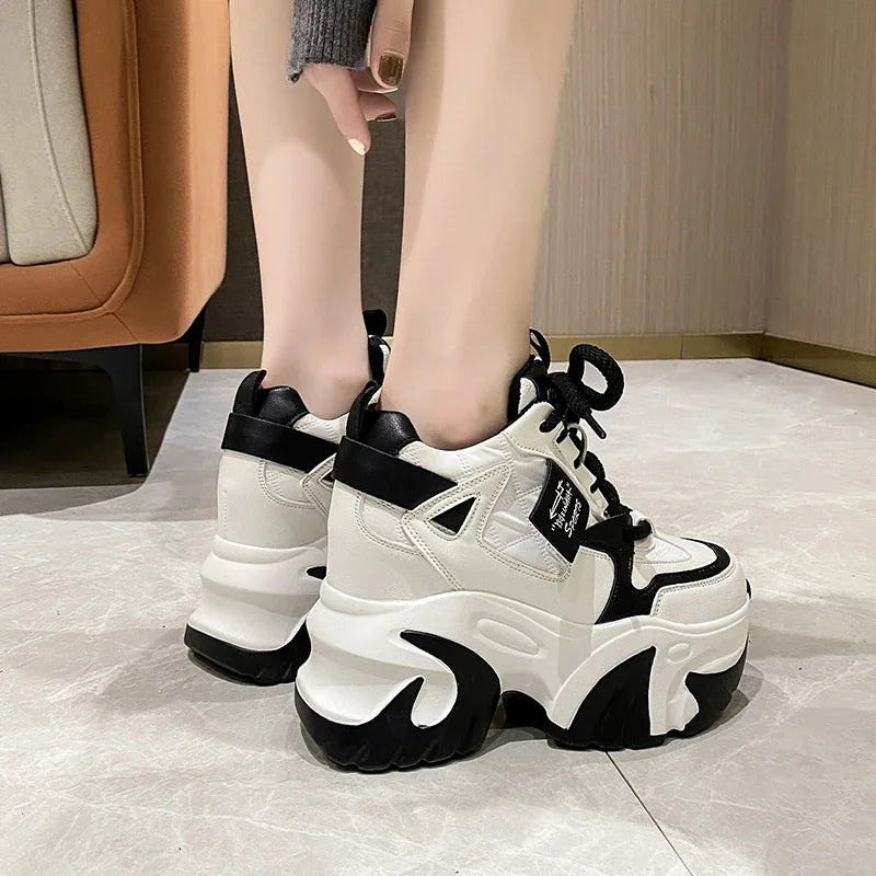 Cute High Platform Sneakers