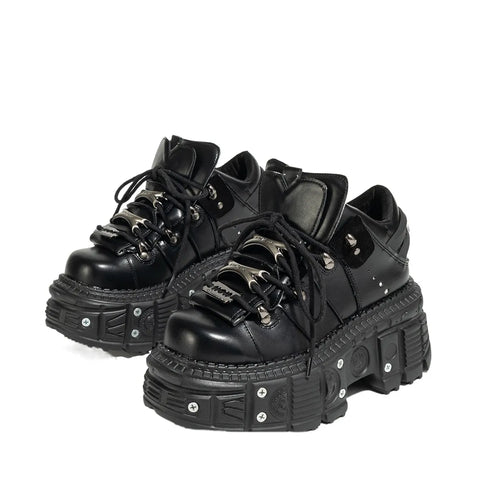 Gothic Plateauschuhe