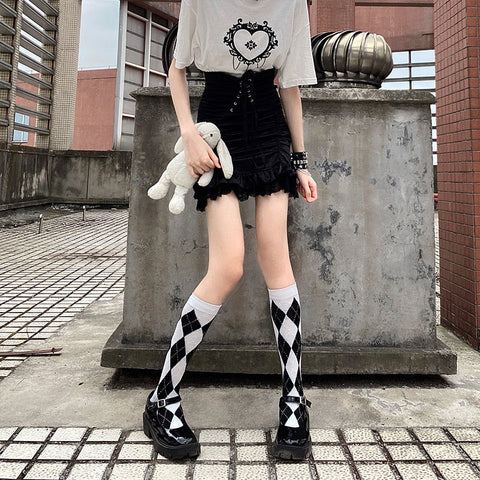 Harajuku Gothic Socken