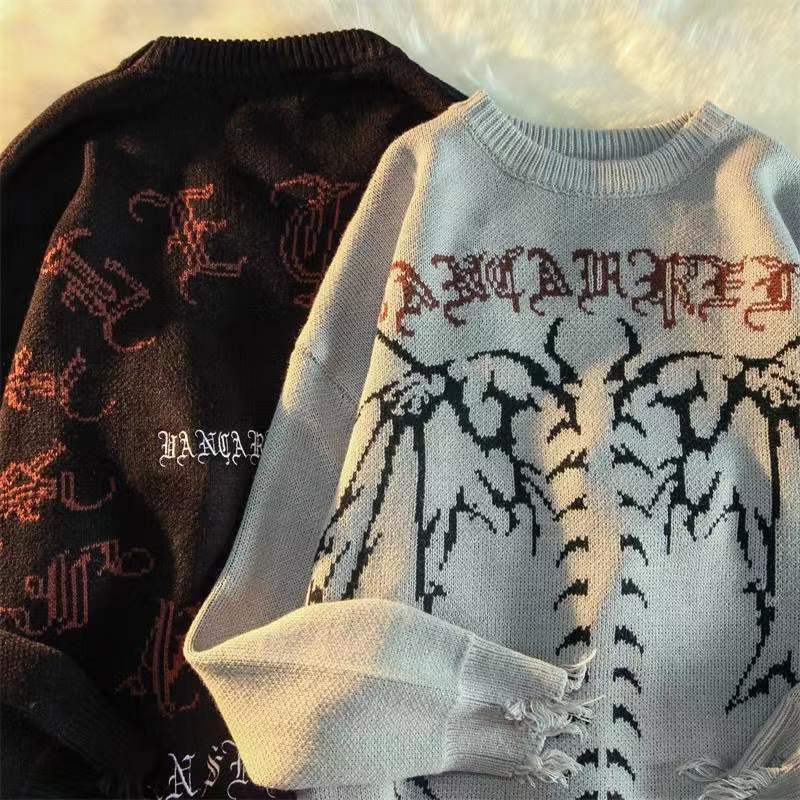 Dark Gothic Pullover Sweater