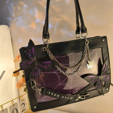 Gothic Elegant Butterfly Bag