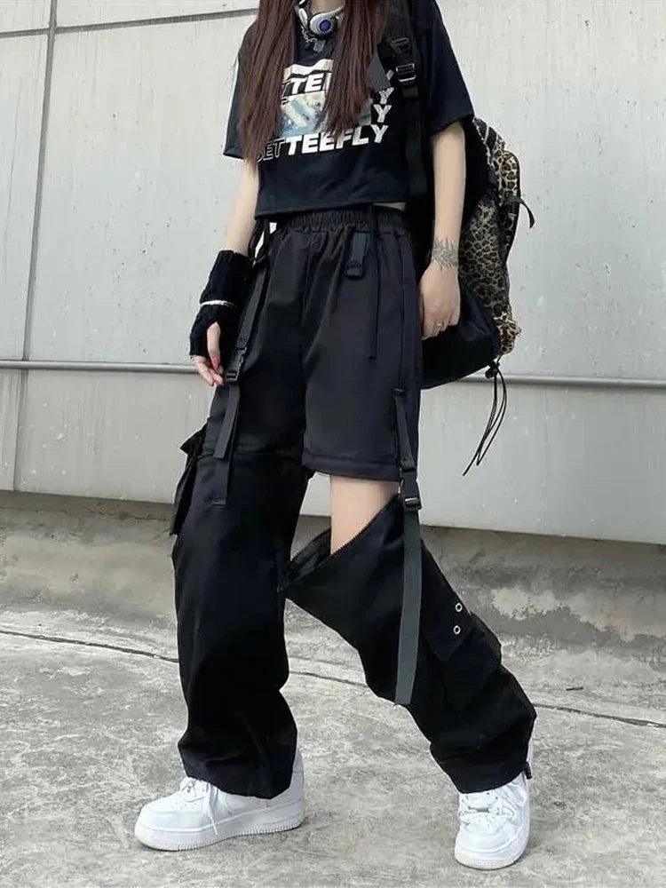 Gothic Techwear-Cargohose