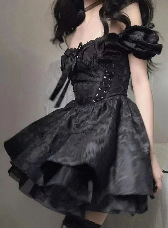 Japanisches Gothic Lolita Kleid