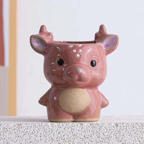 Cute Deer Flower Pot
