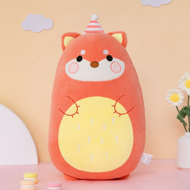 Almohada de peluche de animales kawaii