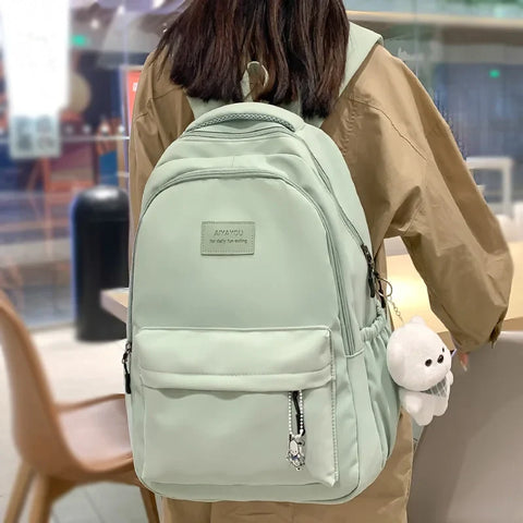 Cute Waterproof College Backpack