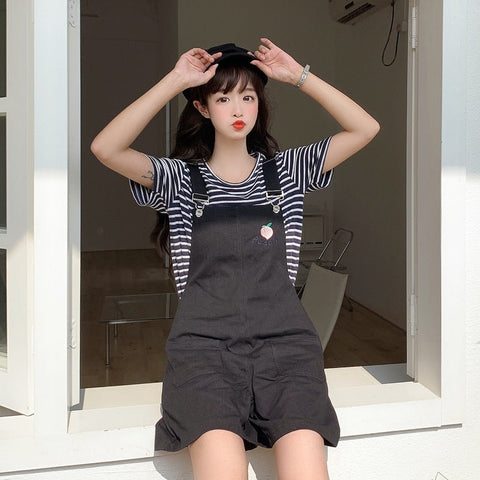 Sommerliche Streetwear-Overalls