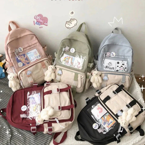 Kawaii wasserdichter Laptop-Rucksack 