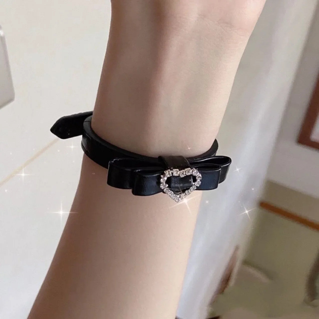 Cute Lolita Pastel Leather Bracelet