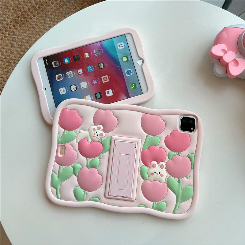 Flower Rabbit iPad Case