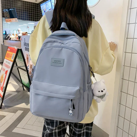 Cute Waterproof College Backpack