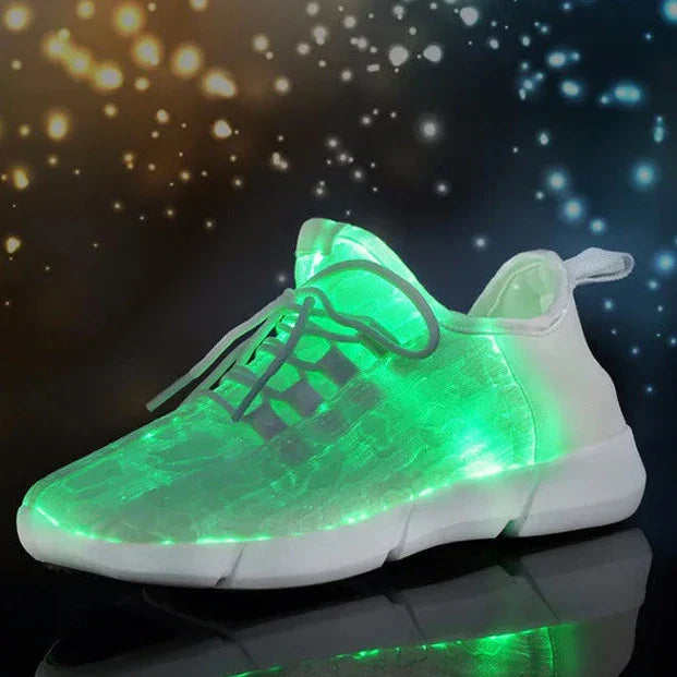 Zapatillas deportivas con luces LED brillantes