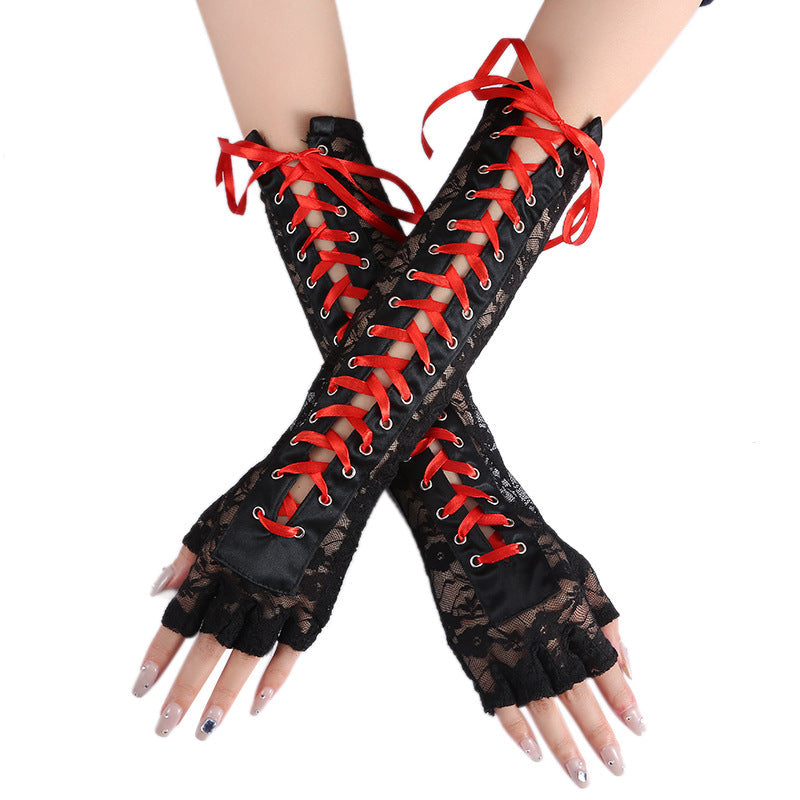 Gothic Half-Finger Arm Warmers