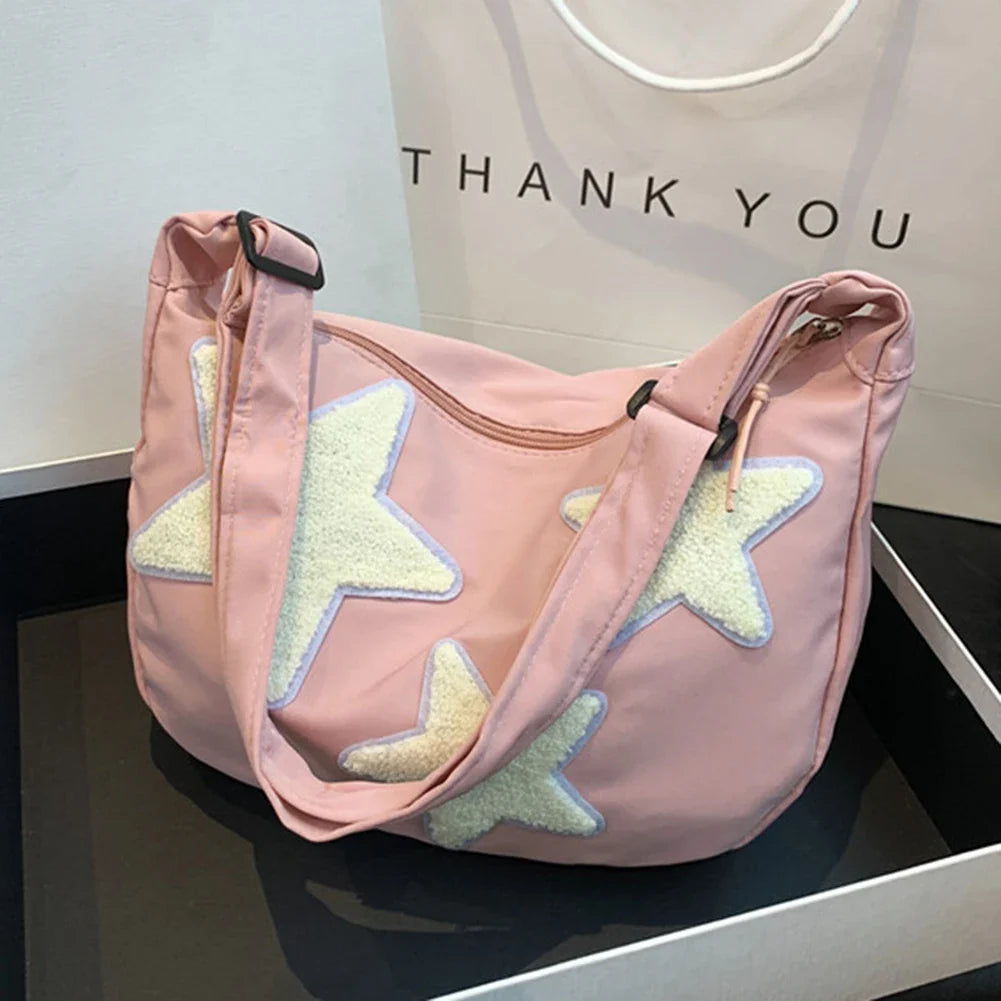 Bolso informal con forma de estrella kawaii 