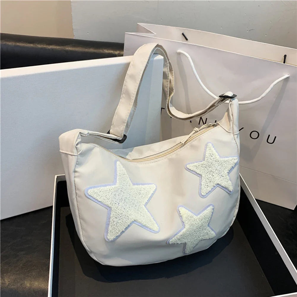 Bolso informal con forma de estrella kawaii 