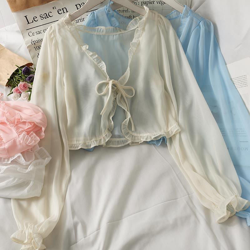 Ästhetische Ulzzang-Bluse