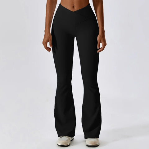 Delilah -  High Waist Active Flare Pants