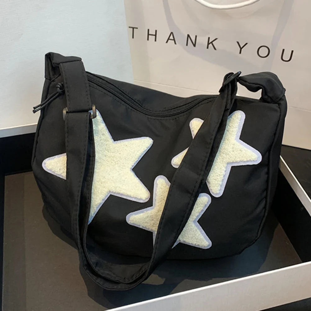 Bolso informal con forma de estrella kawaii 