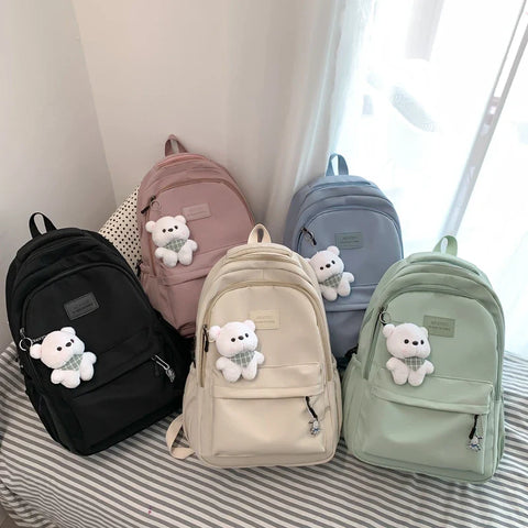 Cute Waterproof College Backpack