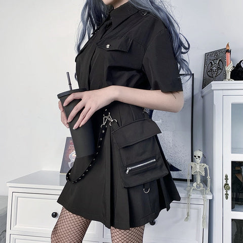 Techwear Gothic Skirt