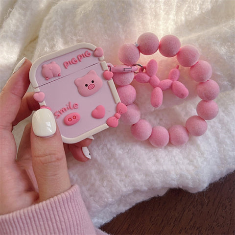 Cute Pig Case For Airpods