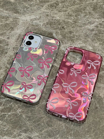 Kawaii Holografische Schleife iPhone-Hülle 