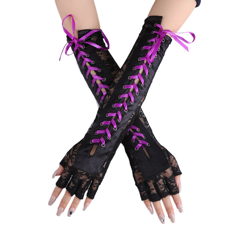 Gothic Half-Finger Arm Warmers