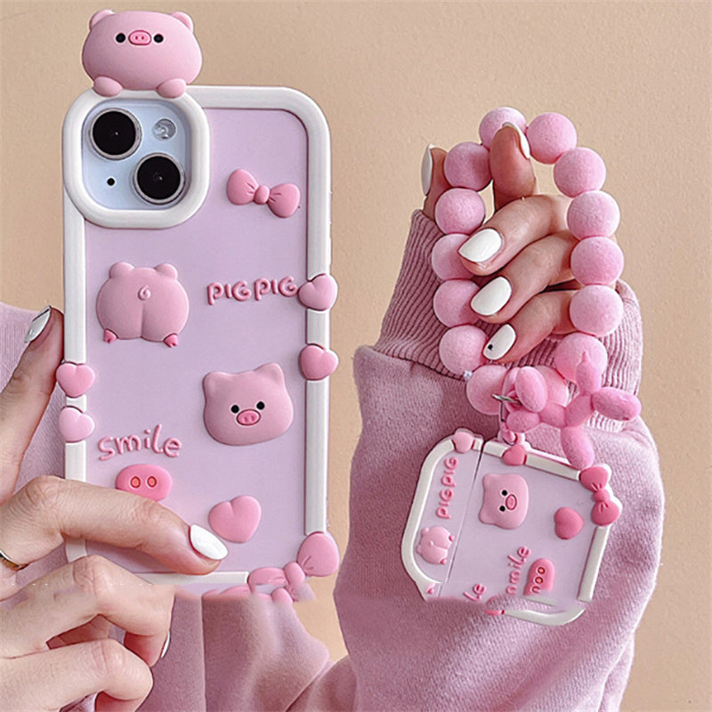 Cute Pig Case For Airpods