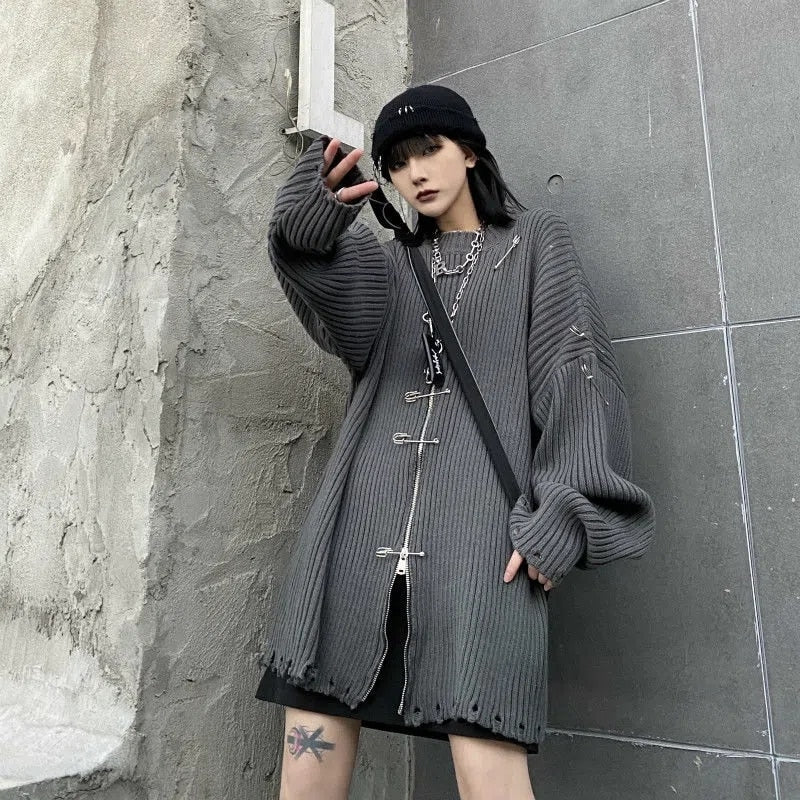 Gothic Punk Mode Pullover